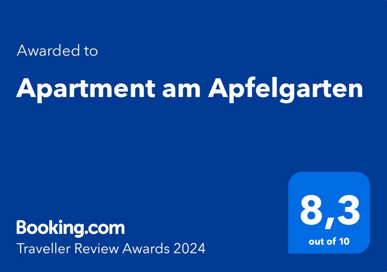 שווארמשטדט Apartment Am Apfelgarten מראה חיצוני תמונה